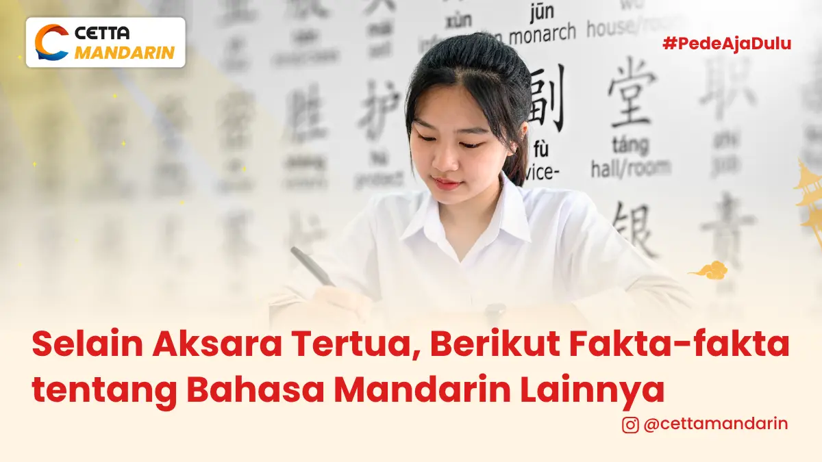 seorang siswi sedang belajar