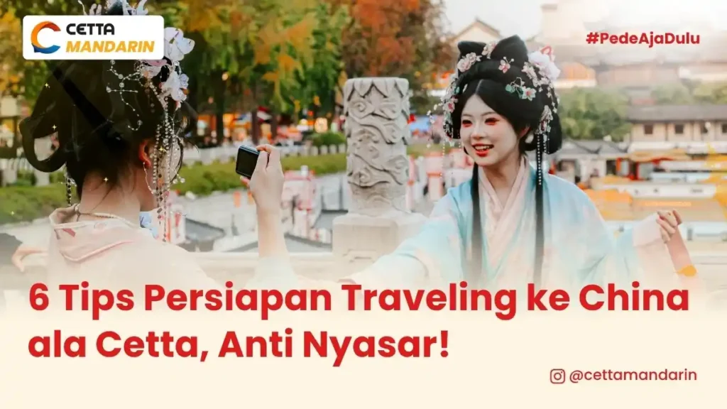 ilustrasi seseorang yang menerapkan tips persiapan traveling ke China|traveling ke China|gambar tembok china