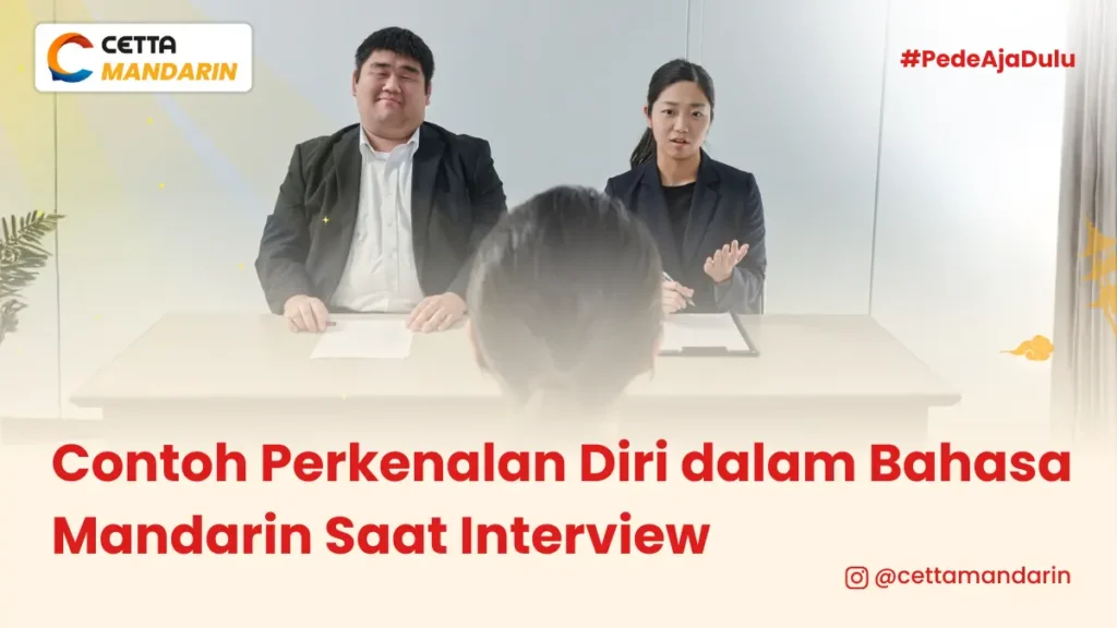 terlihat dua orang seperti interviewer kerja sedang melakukan pekerjaannya