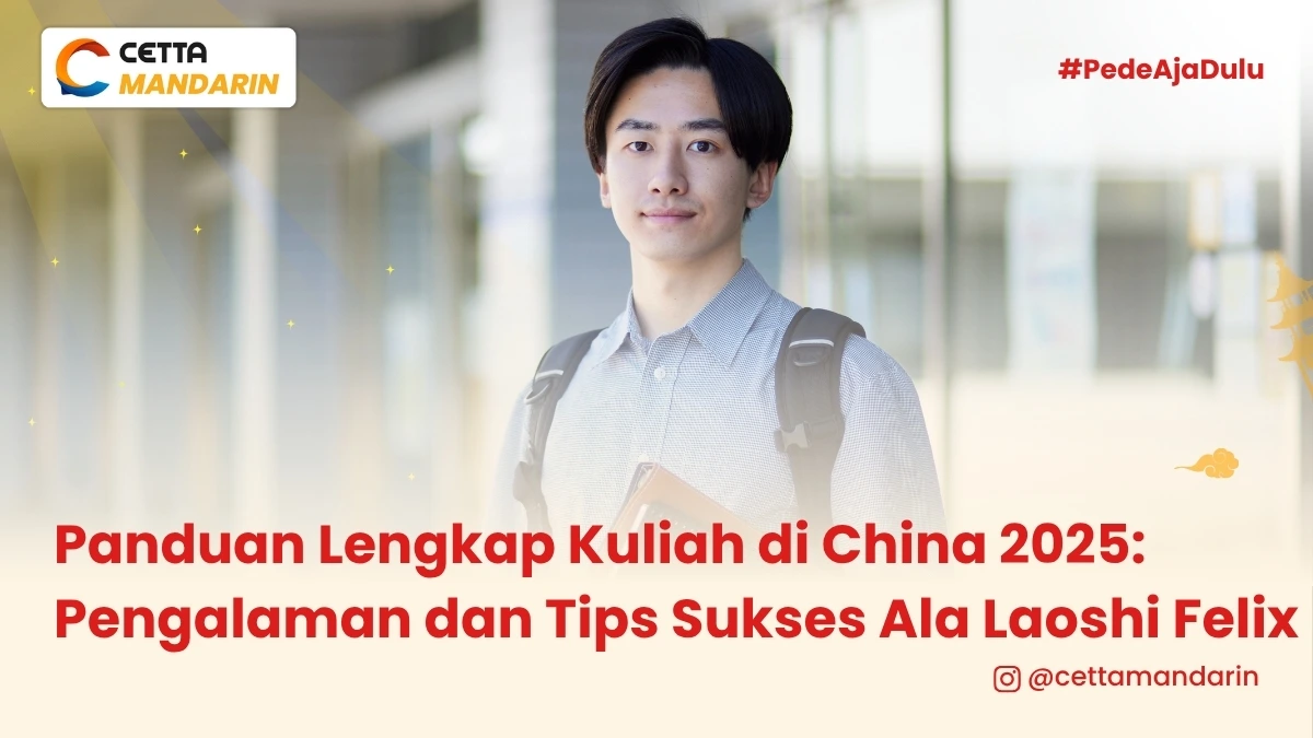 mahasiswa asia berpose di depan gedung universitas di china|kuliah di China